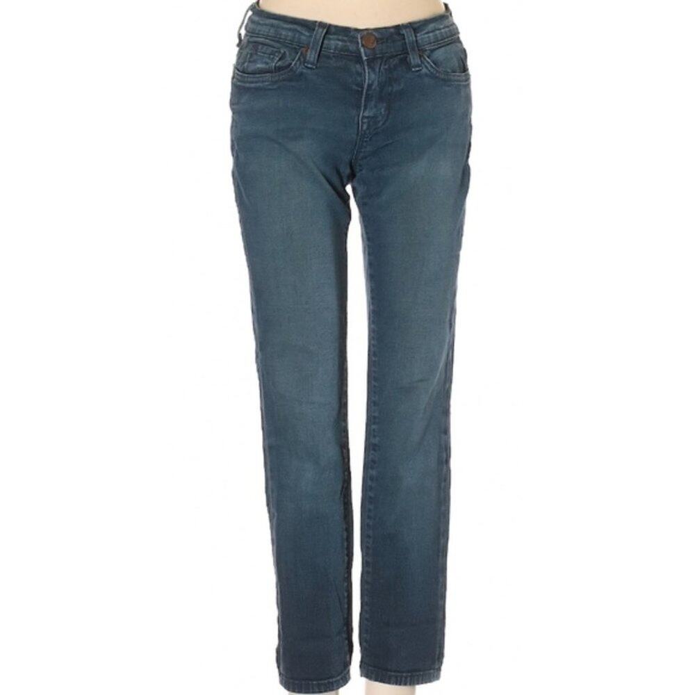 Urban Outfitters BDG low rise waist grazer blue denim skinny jeans size 25